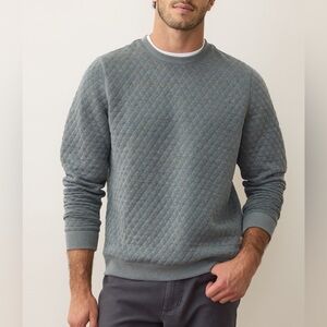 Marine Layer Corbet Quilted Crewneck